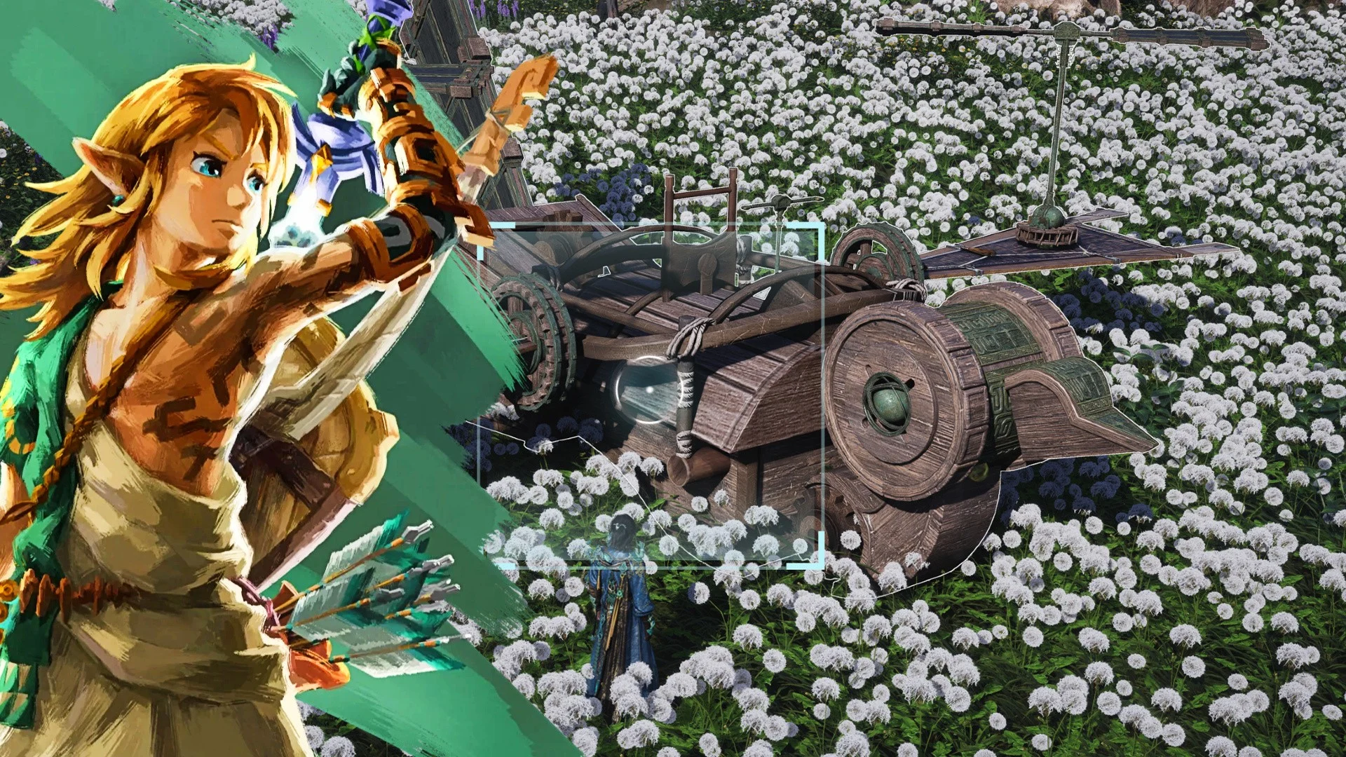 PS5 Open World Where Winds Meet Teases Zelda: Tears of the Kingdom Vehicle Building Mechanics
