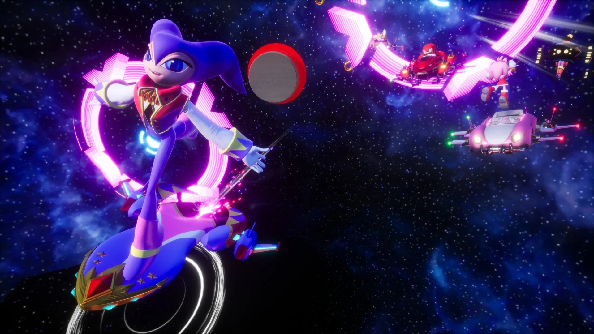 NiGHTS chega ao Sonic Racing: CrossWorlds grátis na véspera de Natal