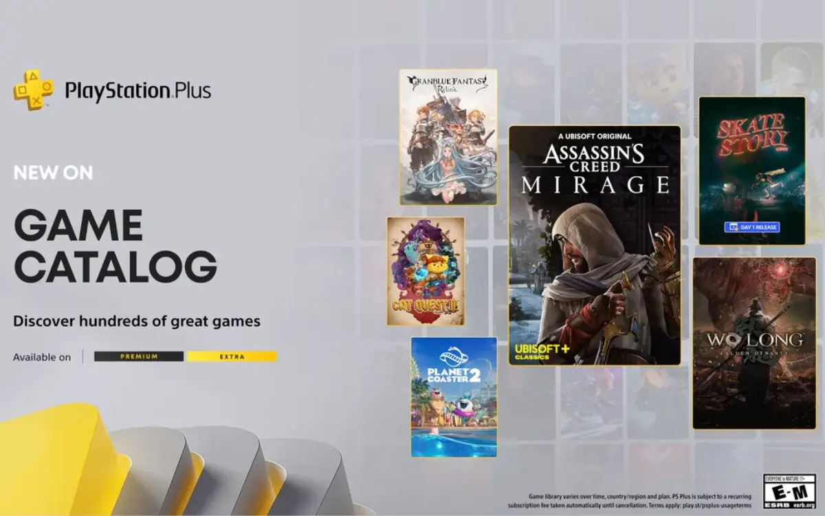 PS Plus Extra e Deluxe de dezembro traz 9 novos jogos
