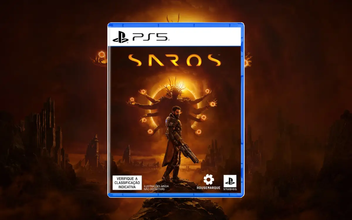 Saros em mídia física para PS5 já está à venda