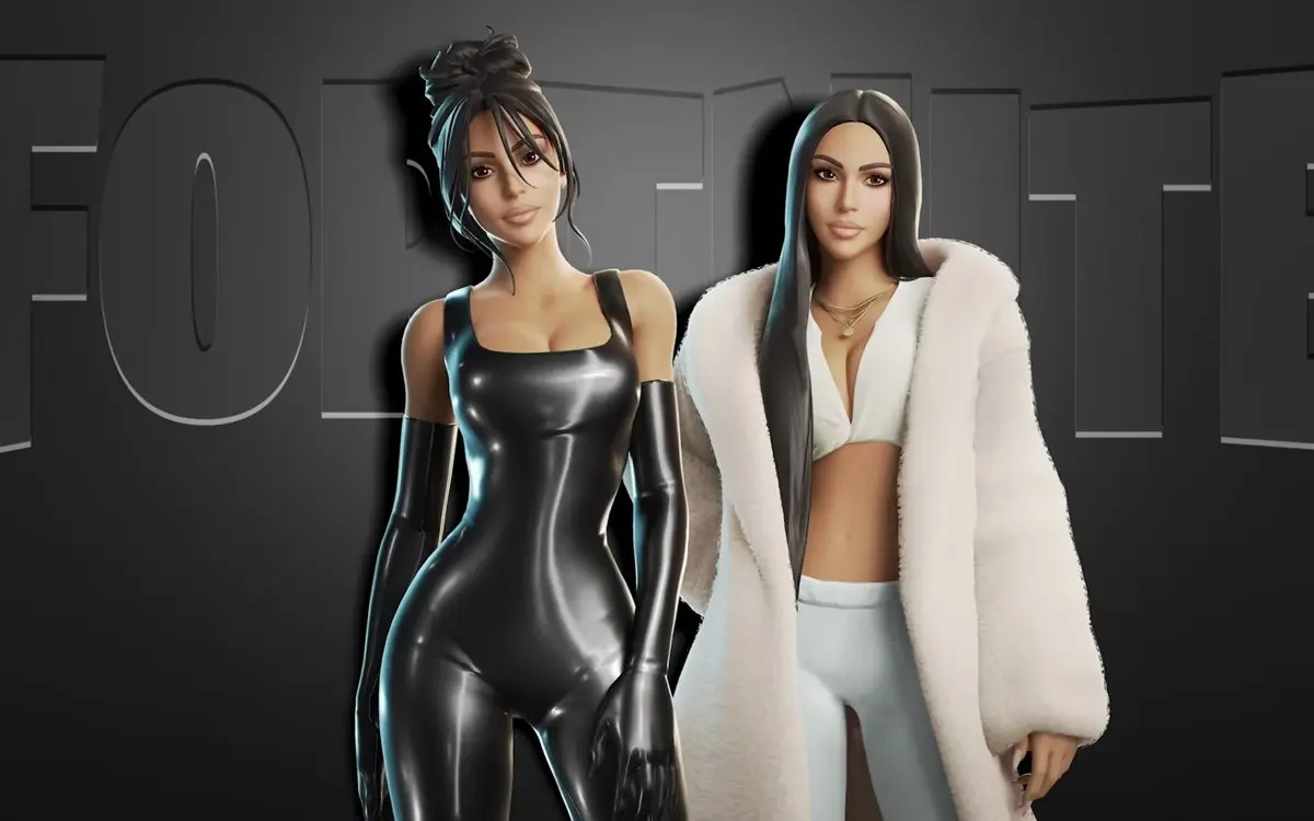 Skin de Kim Kardashian faz sucesso em Fortnite
