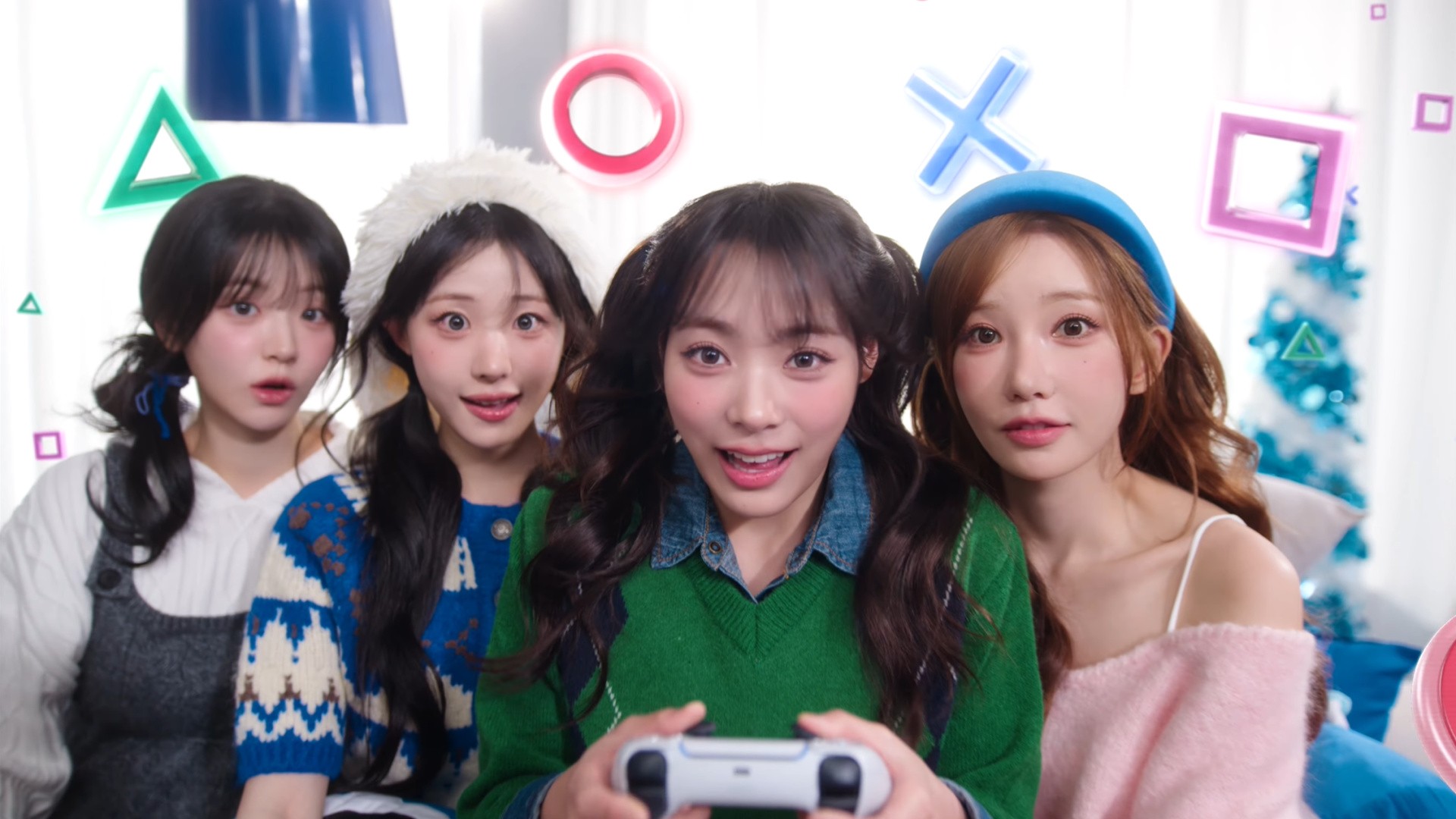 Sony cria clipe do PS5 com o famoso grupo sul-coreano QWER