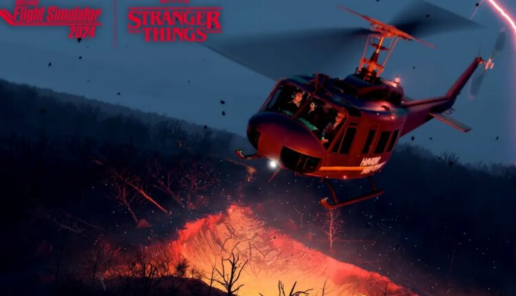 Stranger Things chega a Microsoft Flight Simulator 2024 em novo DLC