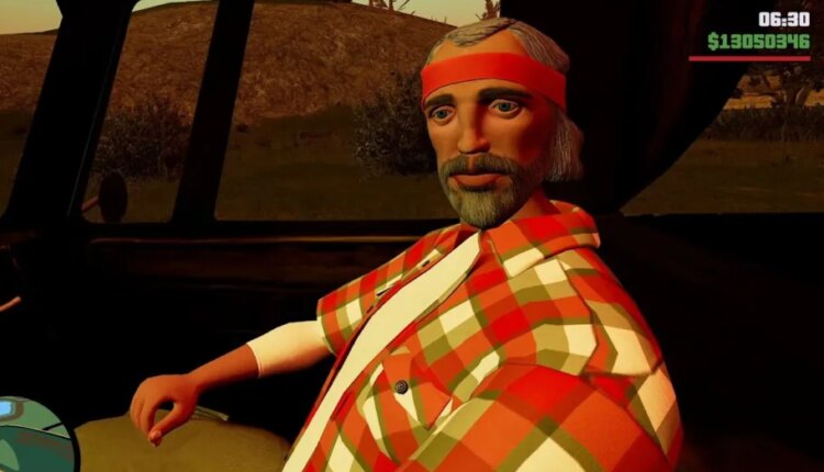 GTA: San Andreas mod VR