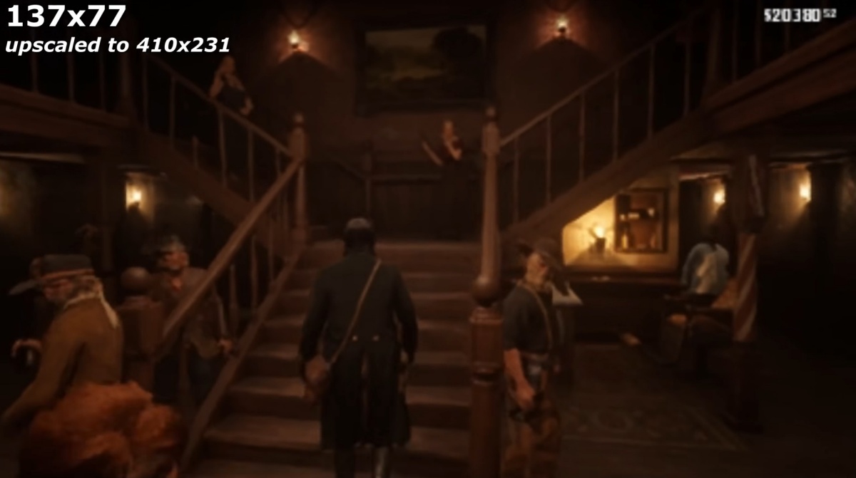 YouTuber testa upscalers com Red Dead Redemption 2 em 77p