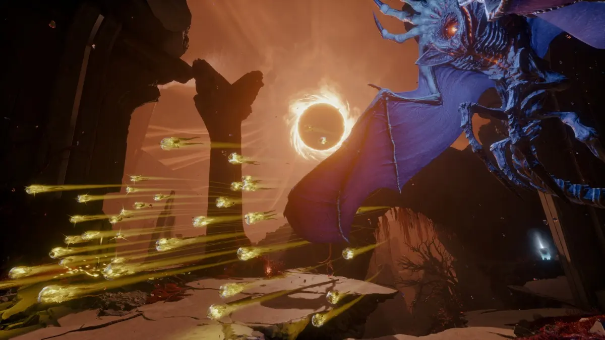 Saros traz ação intensa e terror cósmico em planeta alienígena no PS5