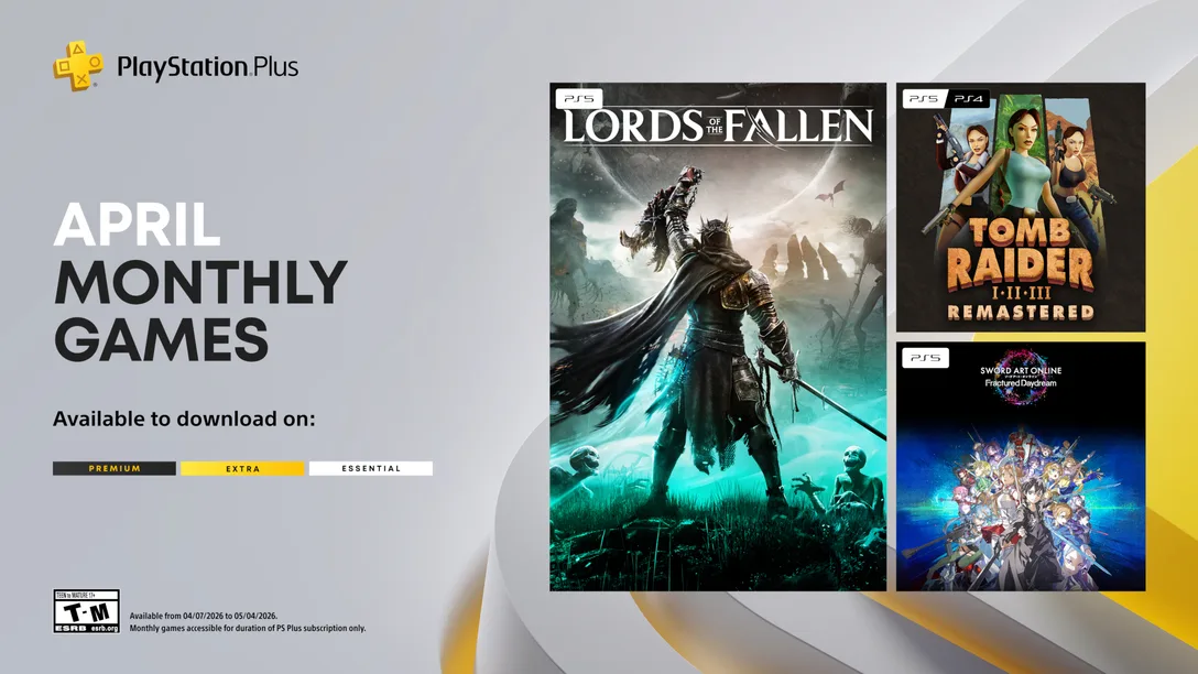 PS Plus tem jogos grátis de abril revelados; saiba quais são